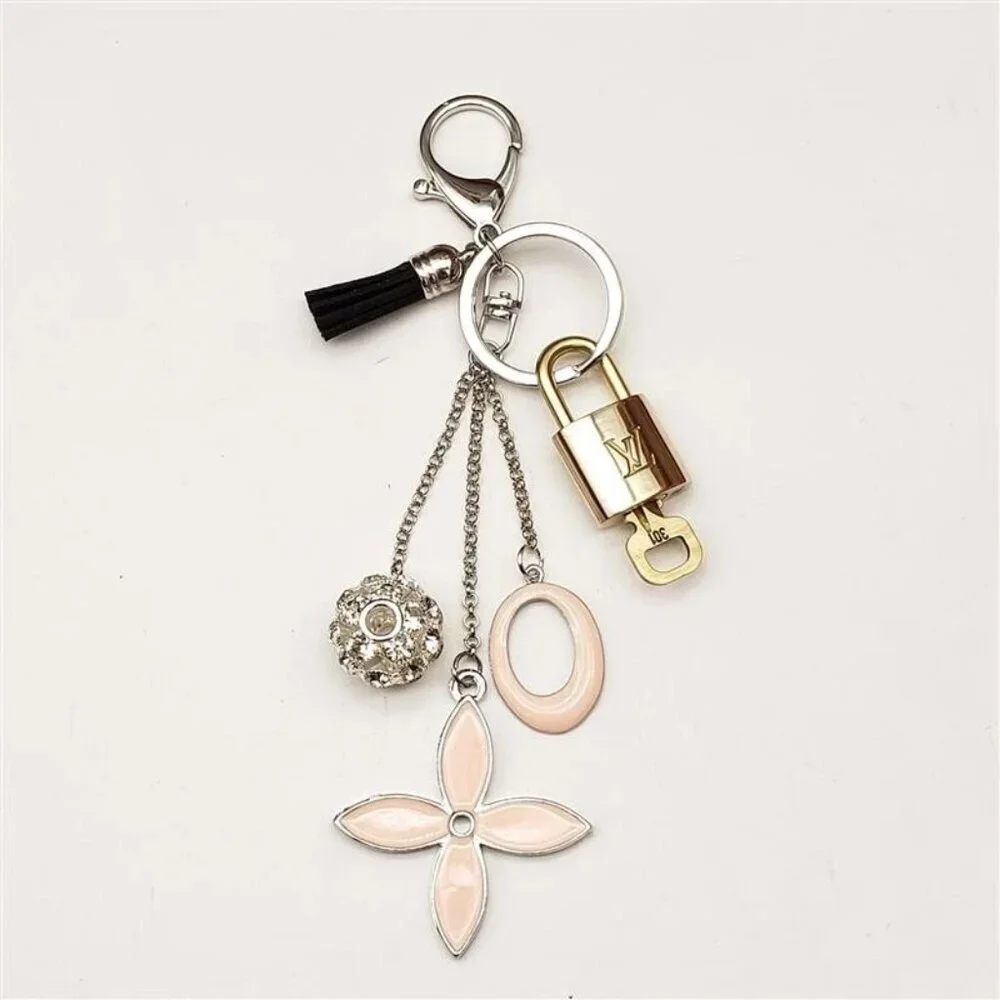 Authentic Louis Vuitton Lock & Key with unbranded Bagcharm, Keycharm, Keychain
